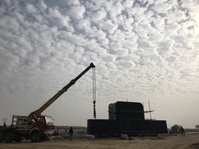 Highest Dual Billboard on Unipole Installed at Eighteen Islamabad